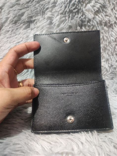 ysl business card holder